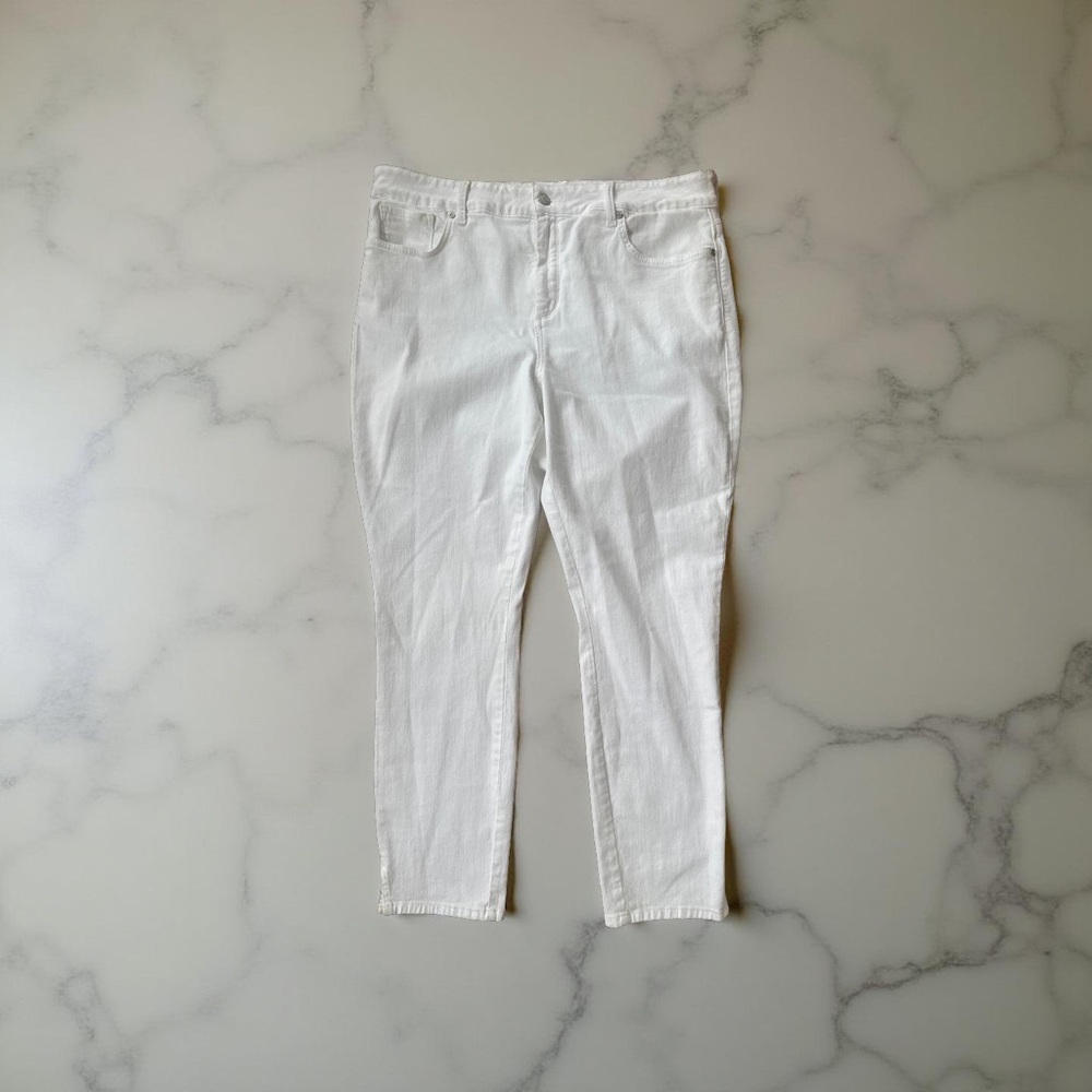 NYDJ AMI Skinny Ankle Jeans “Liftxtuck Technology”-Stretch Mid Rise Women 14! - Picture 6 of 16